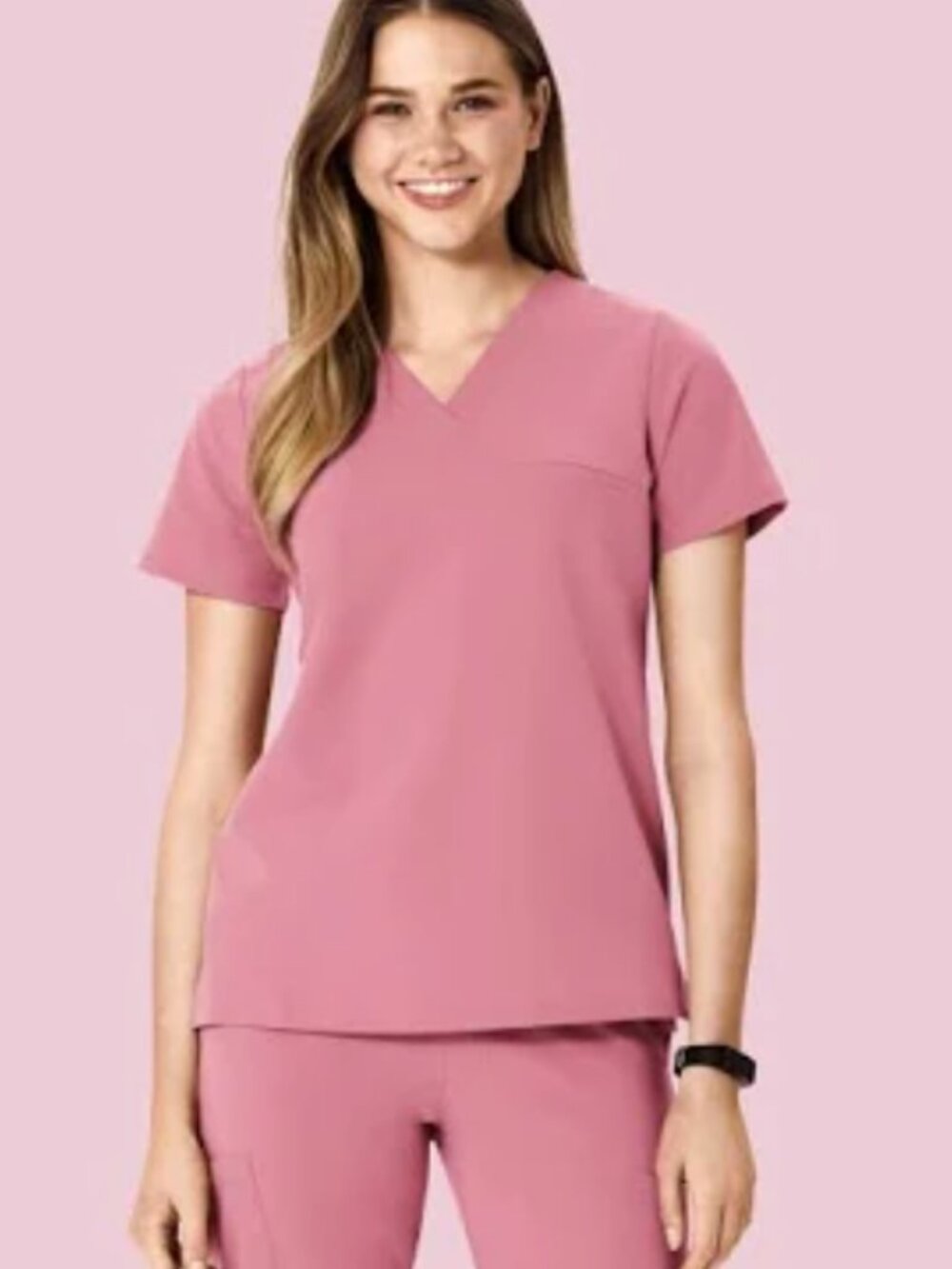 Women scrub top - One pocket